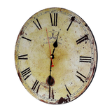 Clocks: Large Vintage Wall Clock Kitchen Office Retro Timepiece