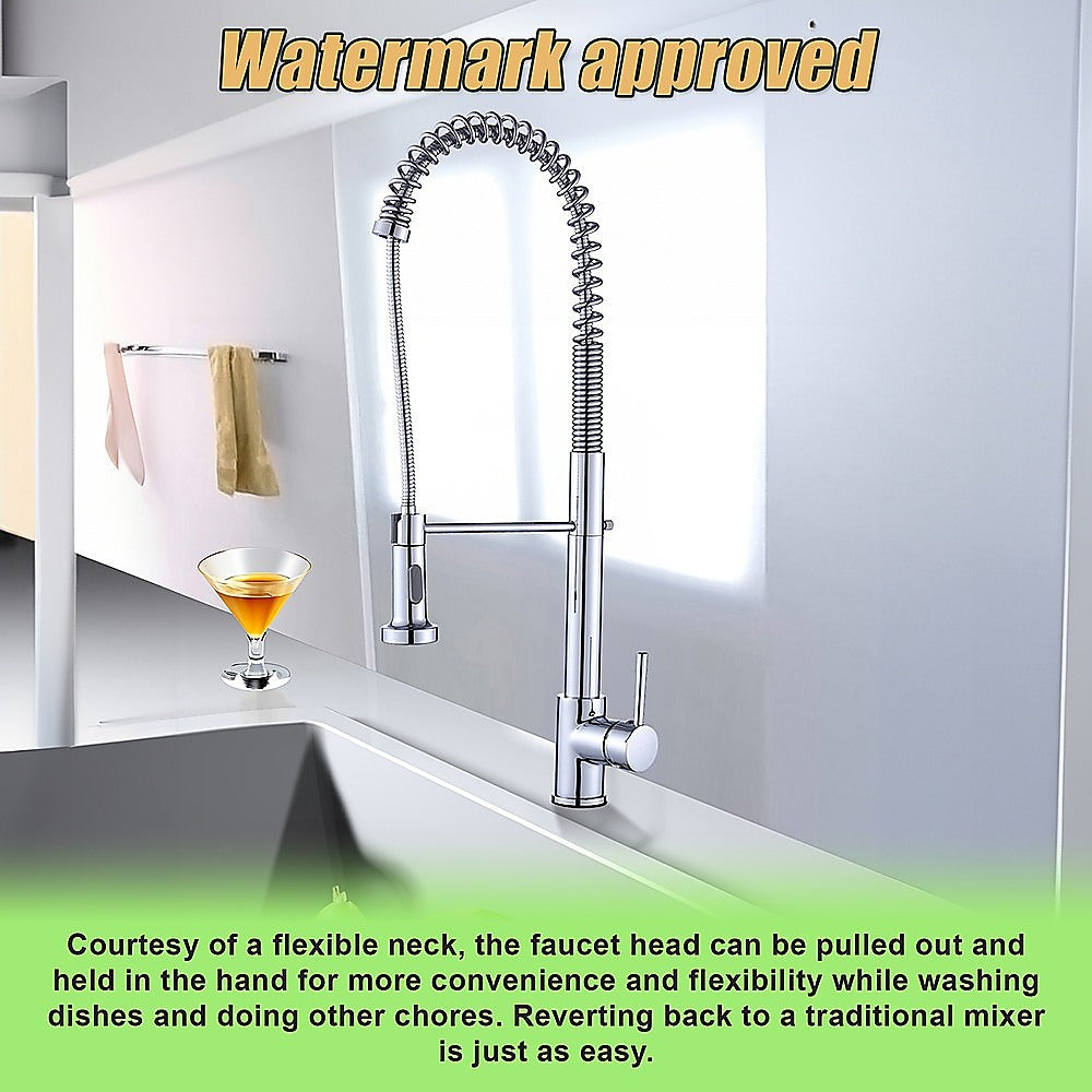 Tap & Sink Accessories: Basin Mixer Pull-Out Kitchen Tap Faucet Laundry Sink
