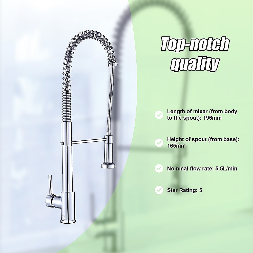 Tap & Sink Accessories: Basin Mixer Pull-Out Kitchen Tap Faucet Laundry Sink