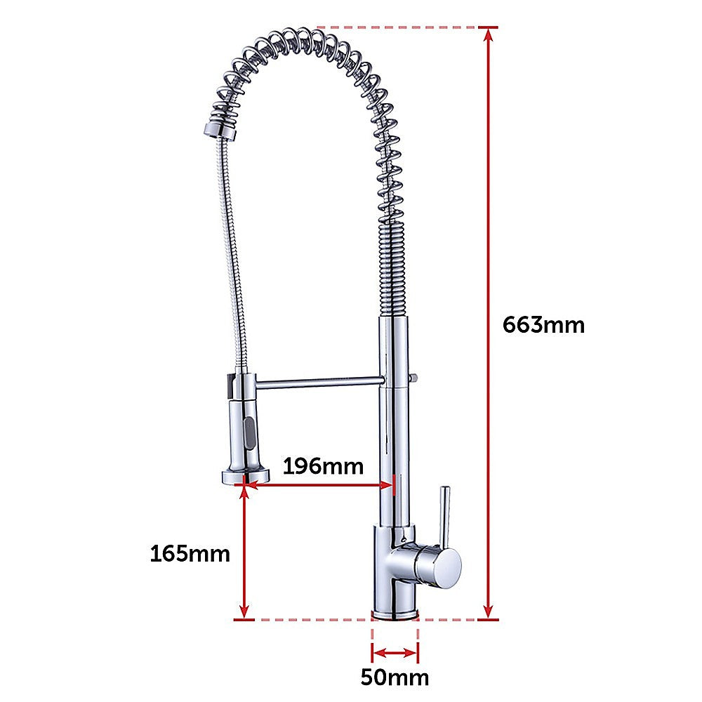 Tap & Sink Accessories: Basin Mixer Pull-Out Kitchen Tap Faucet Laundry Sink