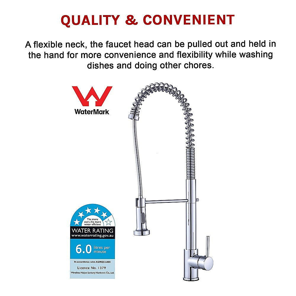 Tap & Sink Accessories: Basin Mixer Pull-Out Kitchen Tap Faucet Laundry Sink