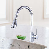 Tap & Sink Accessories: Basin Mixer Pull-Down Tap Faucet -Kitchen Laundry Bathroom Sink