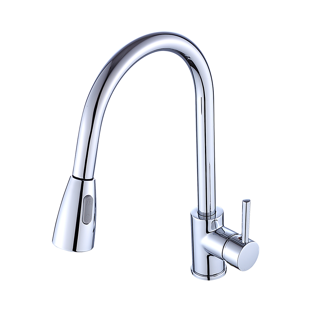 Tap & Sink Accessories: Basin Mixer Pull-Down Tap Faucet -Kitchen Laundry Bathroom Sink