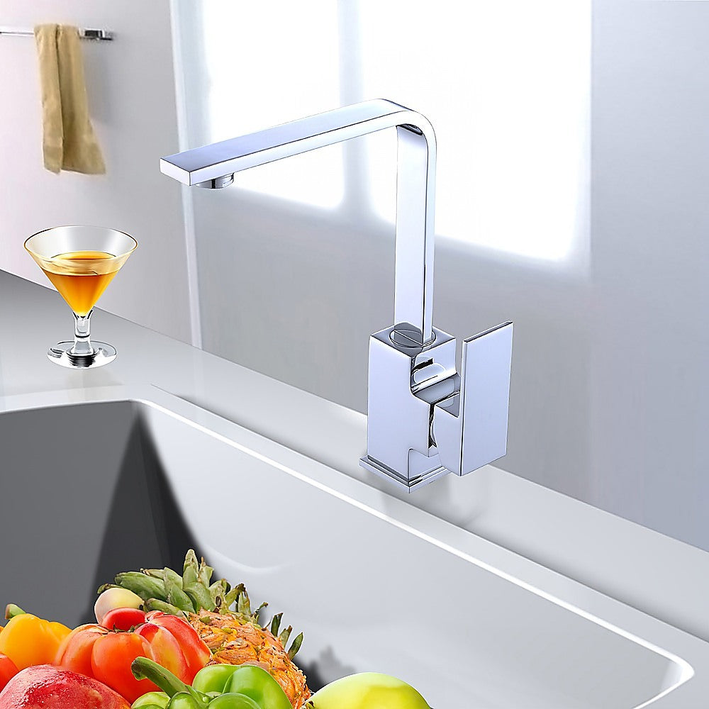 Tap & Sink Accessories: Kitchen Mixer Tap Faucet - Laundry Bathroom Sink