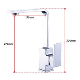 Tap & Sink Accessories: Kitchen Mixer Tap Faucet - Laundry Bathroom Sink