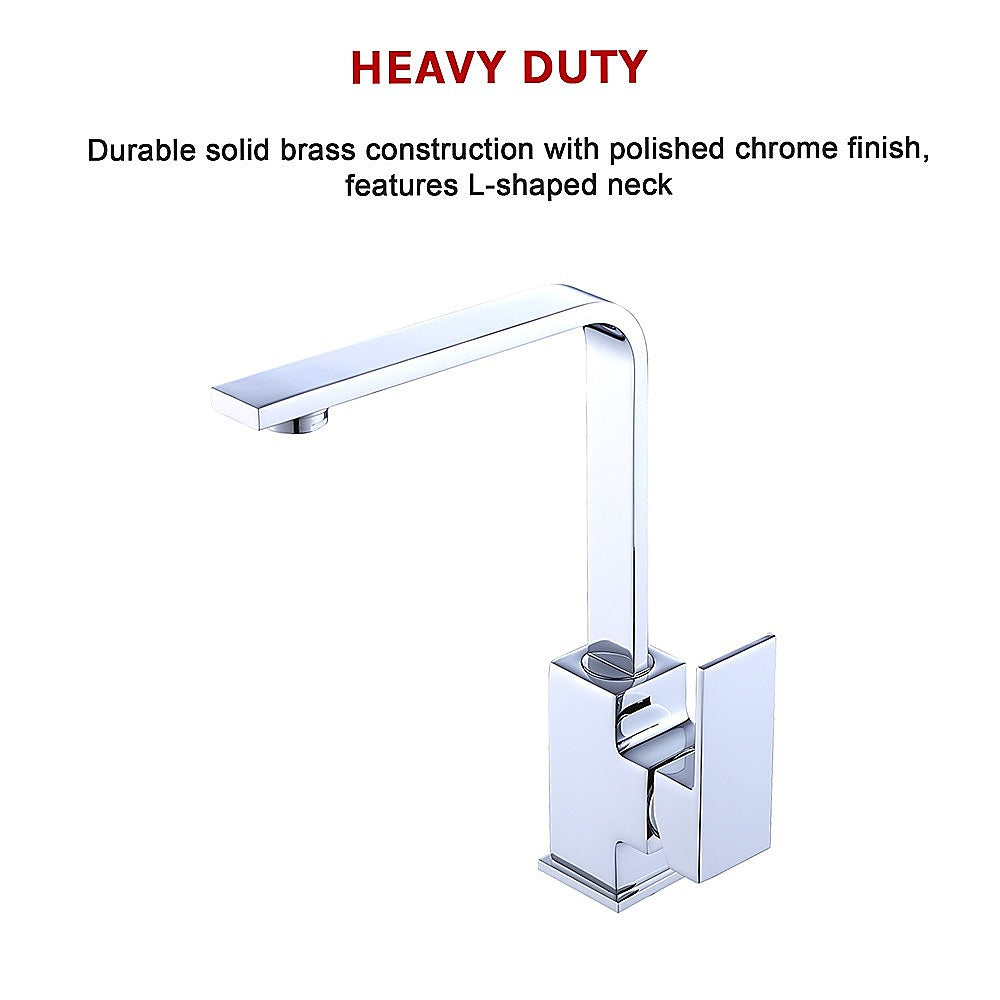 Tap & Sink Accessories: Kitchen Mixer Tap Faucet - Laundry Bathroom Sink