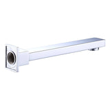 228mm Bath Spout Polished Chrome Finish