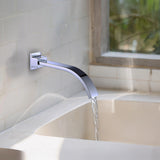 180mm Bath Spout Polished Chrome Finish