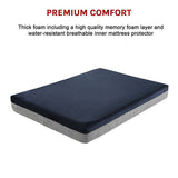 Dog Beds: Memory Foam Dog Bed 12CM Thick Large Orthopedic Dog Pet Beds Waterproof Big