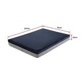 Dog Beds: Memory Foam Dog Bed 12CM Thick Large Orthopedic Dog Pet Beds Waterproof Big