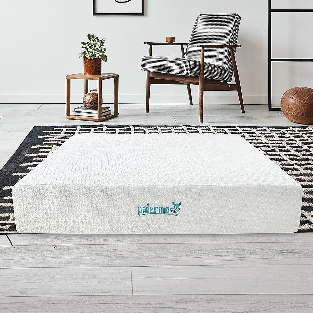 King Single Mattress: King 30cm Green Tea Memory Foam Mattress  Cooling Comfort with CertiPUR-US Certified Foam