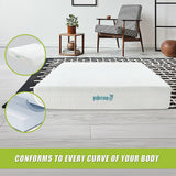 King Single Mattress: King 30cm Green Tea Memory Foam Mattress  Cooling Comfort with CertiPUR-US Certified Foam