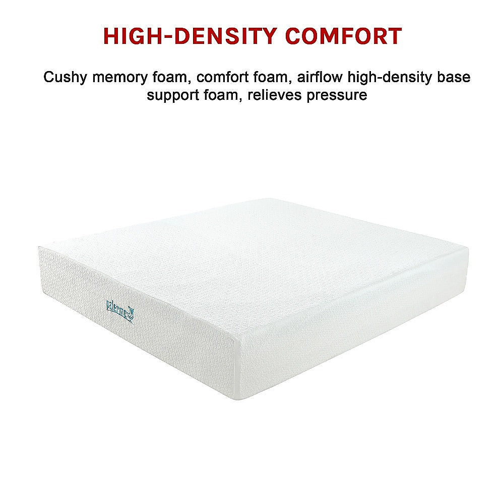 King Single Mattress: King 30cm Green Tea Memory Foam Mattress  Cooling Comfort with CertiPUR-US Certified Foam
