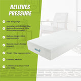 King Single Mattress: King Single 30cm Green Tea Memory Foam Mattress  Cooling Comfort with CertiPUR-US Certified Foam