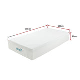 King Single Mattress: King Single 30cm Green Tea Memory Foam Mattress  Cooling Comfort with CertiPUR-US Certified Foam