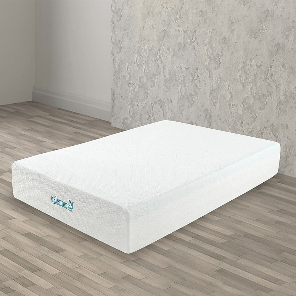 Double Mattress: Double 30cm Green Tea Memory Foam Mattress  Cooling Comfort with CertiPUR-US Certified Foam