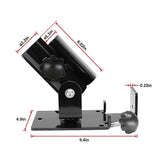 Gym Equipment & Accessories: Landmine T Bar Row Platform 360 Degree Swivel for 1 & 2 Inch Bars Olympic