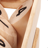 Activity Games: Number Toss Wooden Set Outdoor Games with Carry Case