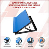 Yoga & Pilates: Adjustable Slant Board Stretching Ramp for Calf Ankle Incline