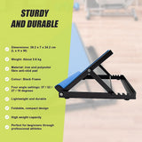 Yoga & Pilates: Adjustable Slant Board Stretching Ramp for Calf Ankle Incline