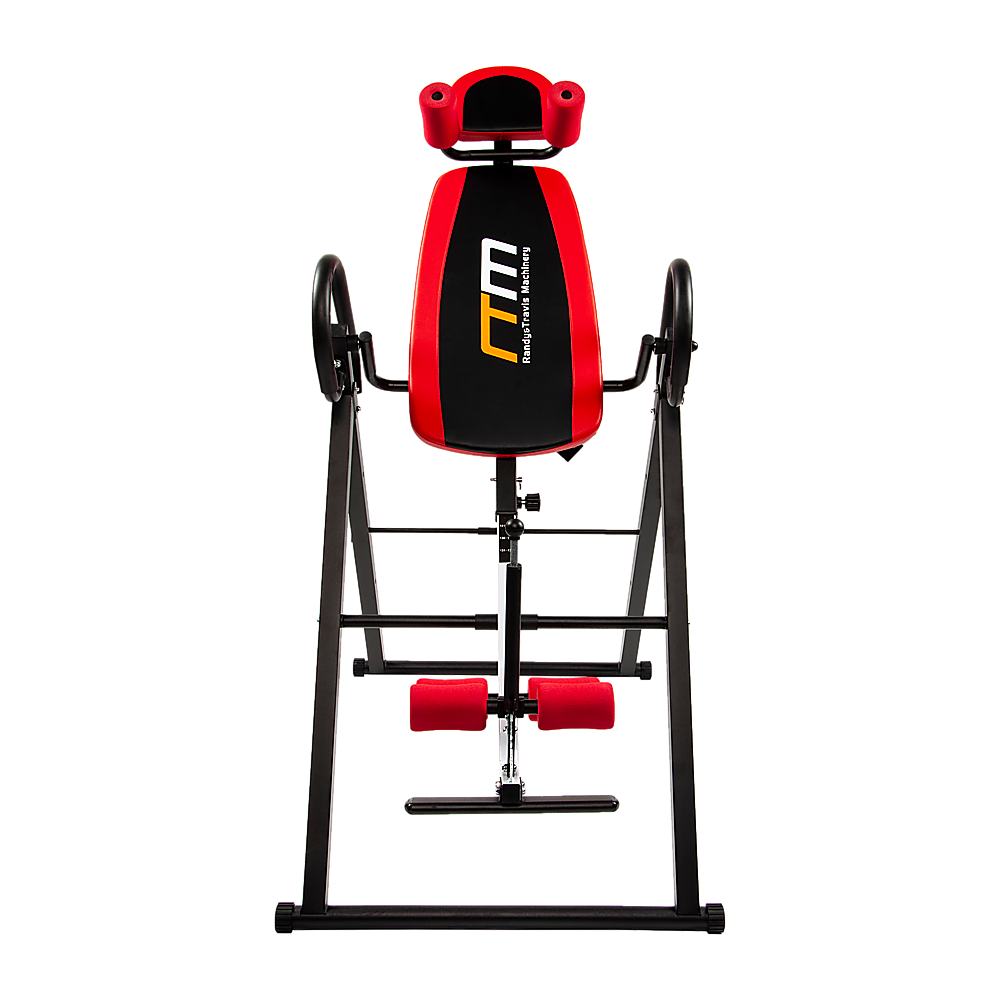 Gym Equipment & Accessories: Inversion Table Gravity Stretcher Inverter Foldable Home Fitness Gym