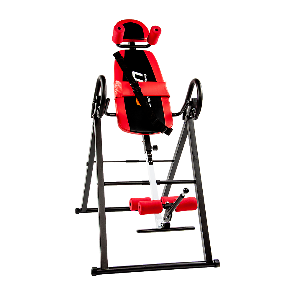 Gym Equipment & Accessories: Inversion Table Gravity Stretcher Inverter Foldable Home Fitness Gym