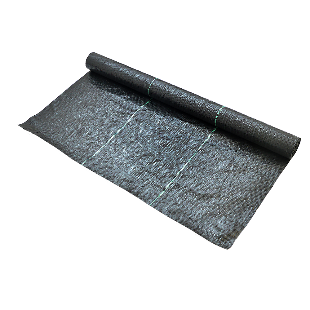 Gardening Accessories: Heavy Duty Weed Control PP Woven Fabric Weed Mat Gardening Plant 0.92m x 20m