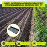 Gardening Accessories: Heavy Duty Weed Control PP Woven Fabric Weed Mat Gardening Plant 1.83m x 30m