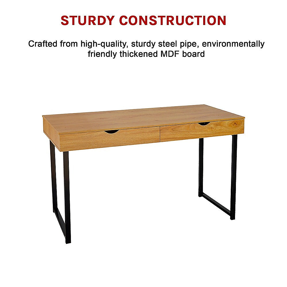 Desks: Wood Computer Desk PC Laptop Table Gaming Desk Home Office Study Furniture