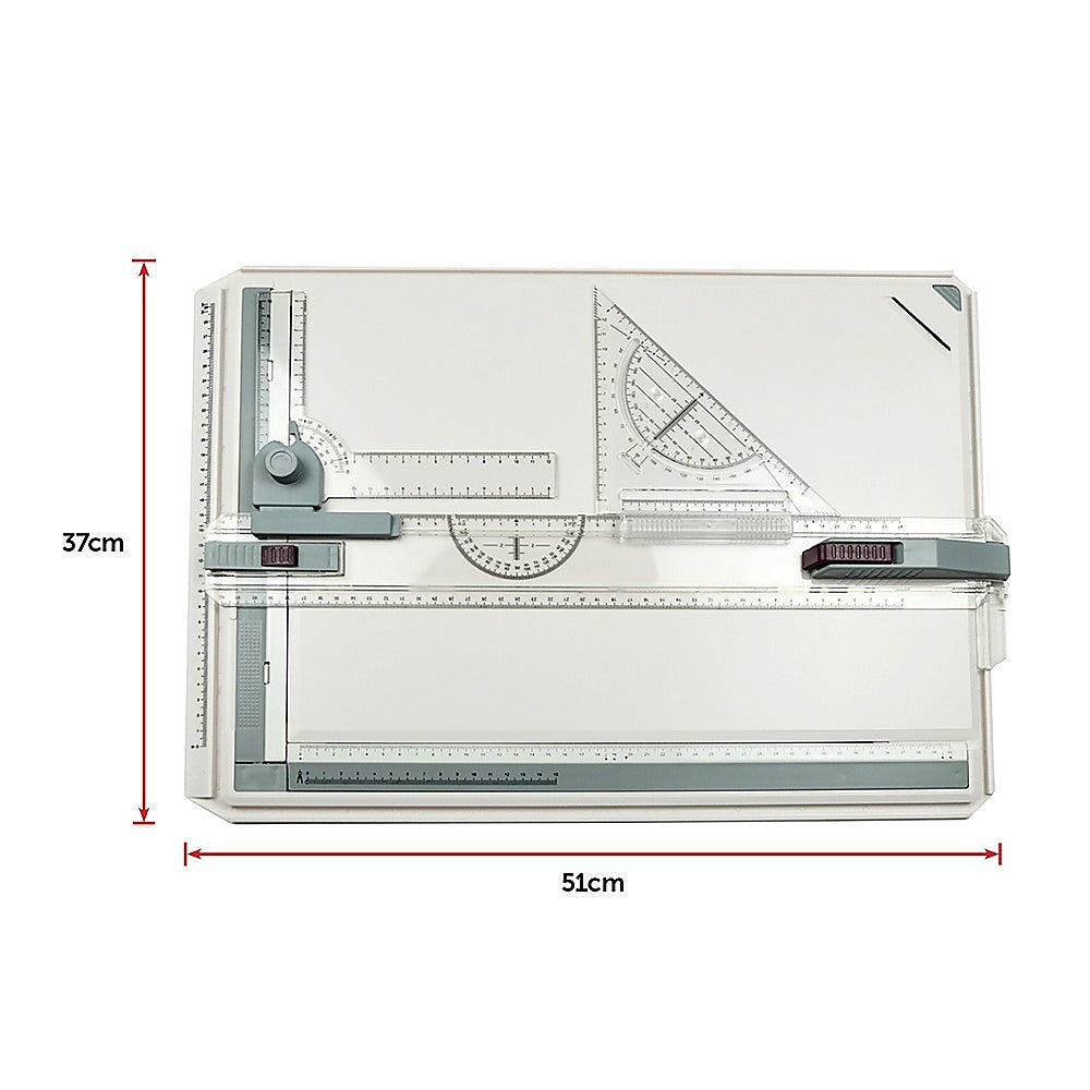 Arts & Crafts: A3 Drawing Board Table with Parallel Motion and Adjustable Angle Drafting