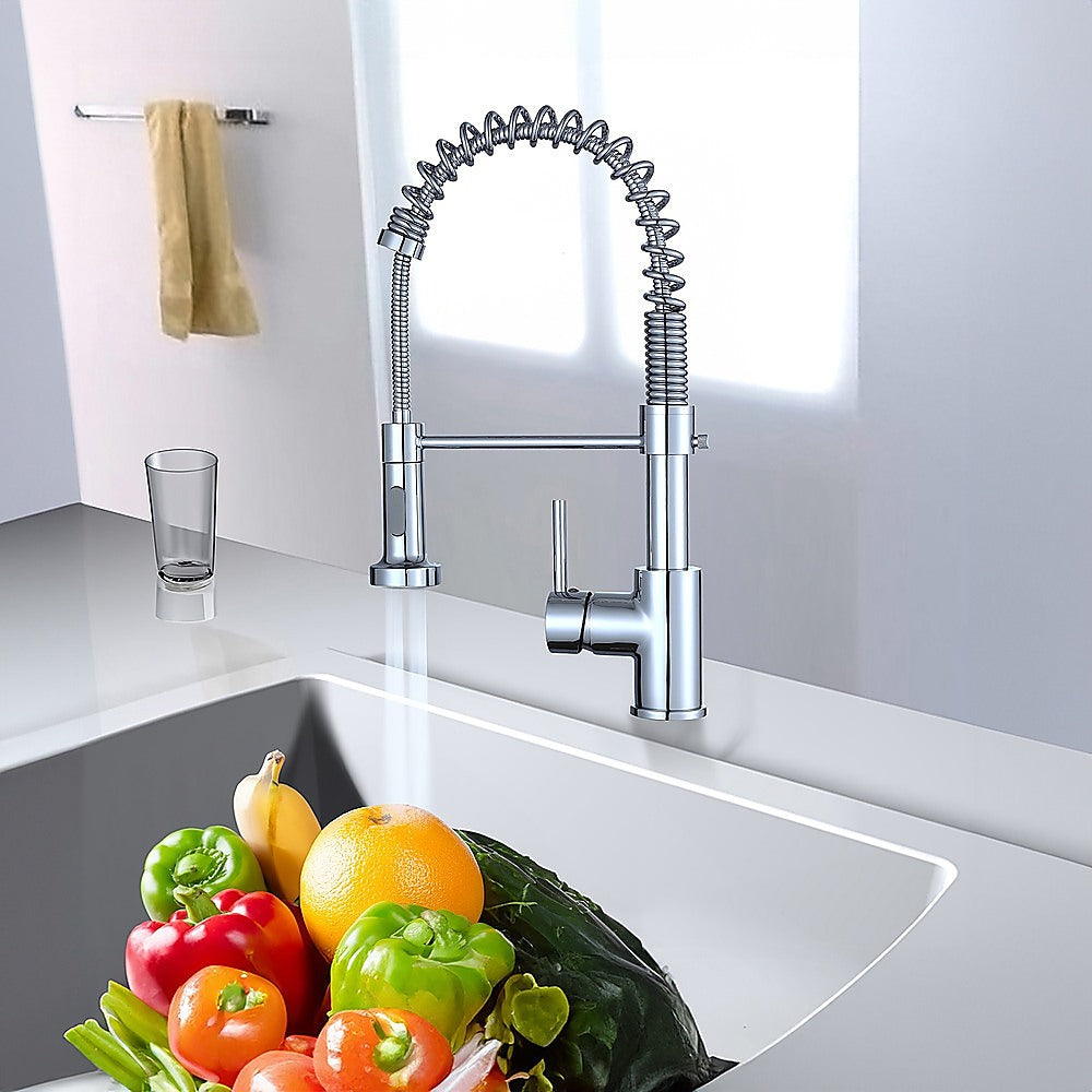 Tap & Sink Accessories: Basin Mixer Tap Faucet w/Extend -Kitchen Laundry Sink