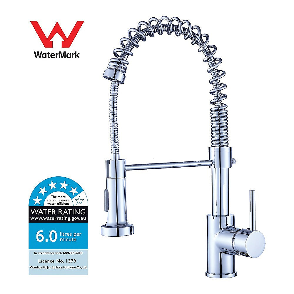 Tap & Sink Accessories: Basin Mixer Tap Faucet w/Extend -Kitchen Laundry Sink
