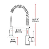Tap & Sink Accessories: Basin Mixer Tap Faucet w/Extend -Kitchen Laundry Sink