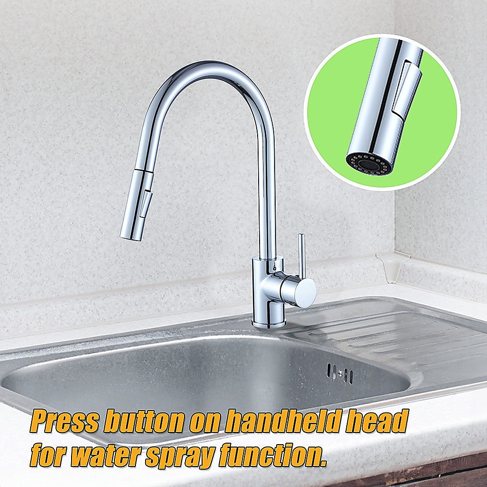 Tap & Sink Accessories: Basin Mixer Tap Faucet -Kitchen Laundry Bathroom Sink