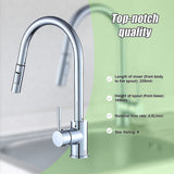 Tap & Sink Accessories: Basin Mixer Tap Faucet -Kitchen Laundry Bathroom Sink