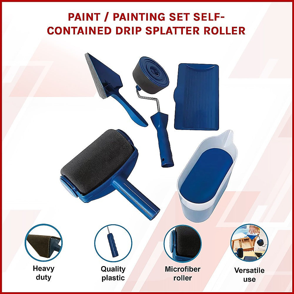 Painting Tools: Paint / Painting Set Self-Contained Drip Splatter Roller