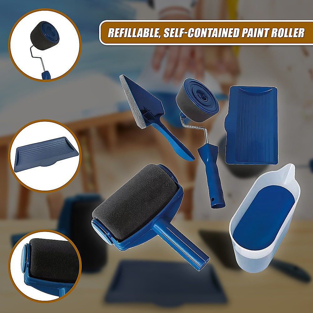 Painting Tools: Paint / Painting Set Self-Contained Drip Splatter Roller