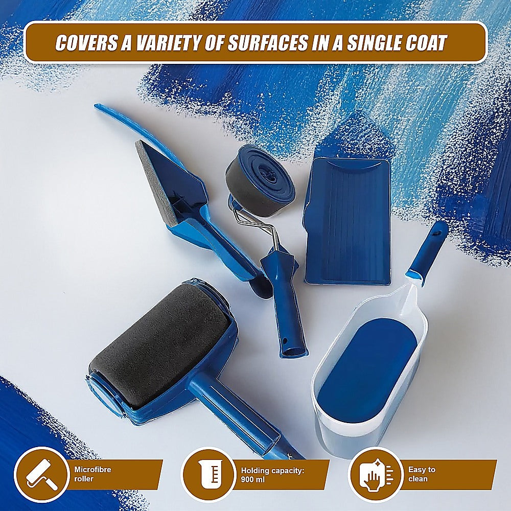 Painting Tools: Paint / Painting Set Self-Contained Drip Splatter Roller