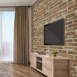 Kitchen & Bathroom DIY: Wallpaper Faux Brick Wall Paper Roll