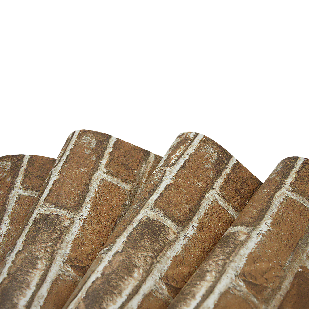 Kitchen & Bathroom DIY: Wallpaper Faux Brick Wall Paper Roll