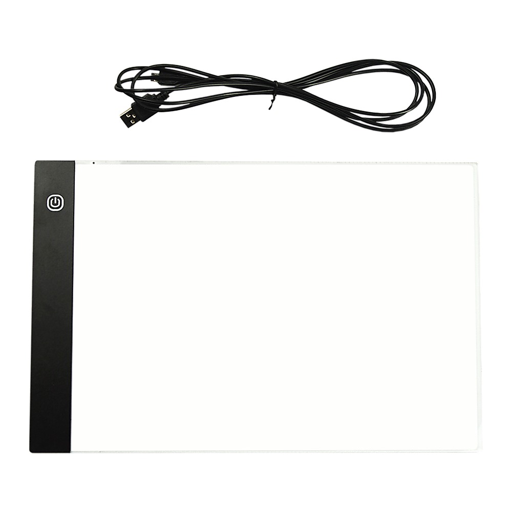 Art & Drawing Toys: A4 LED Light Box Tracing Board Art Design Stencil Tattoo Copy Drawing Pad