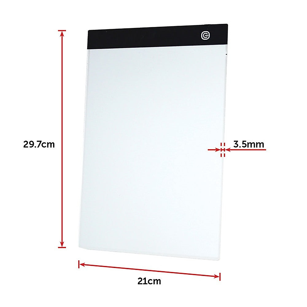 Art & Drawing Toys: A4 LED Light Box Tracing Board Art Design Stencil Tattoo Copy Drawing Pad