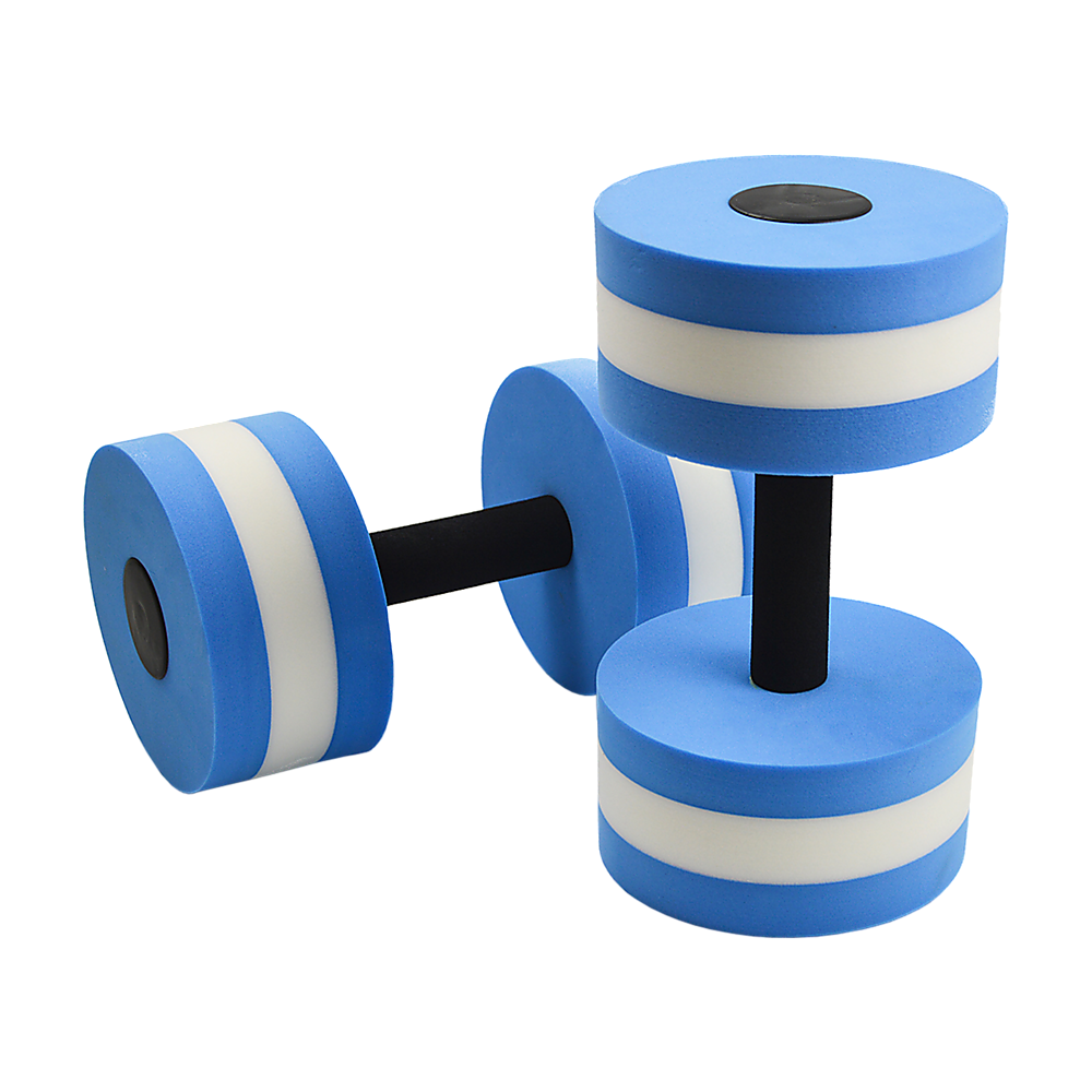 Gym Equipment & Accessories: 2x Water Aerobics Dumbbell EVA Aquatic Barbell Aqua Fitness
