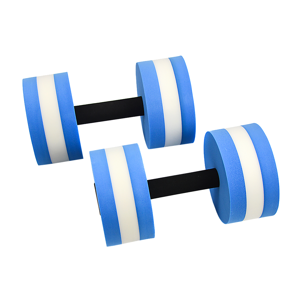Gym Equipment & Accessories: 2x Water Aerobics Dumbbell EVA Aquatic Barbell Aqua Fitness
