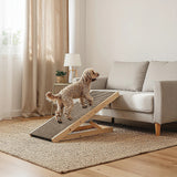 Dog Steps & Ramps: Dog Ramp Pet Ramp Adjustable Heights Portable