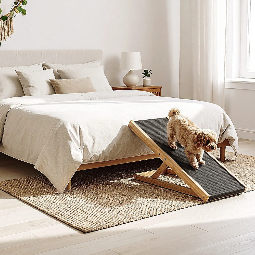 Dog Steps & Ramps: Dog Ramp Pet Ramp Adjustable Heights Portable