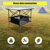 Cooktops & Stoves: Folding Collapsible Camping Table Caravan RV Heavy Duty Steel & Aluminium