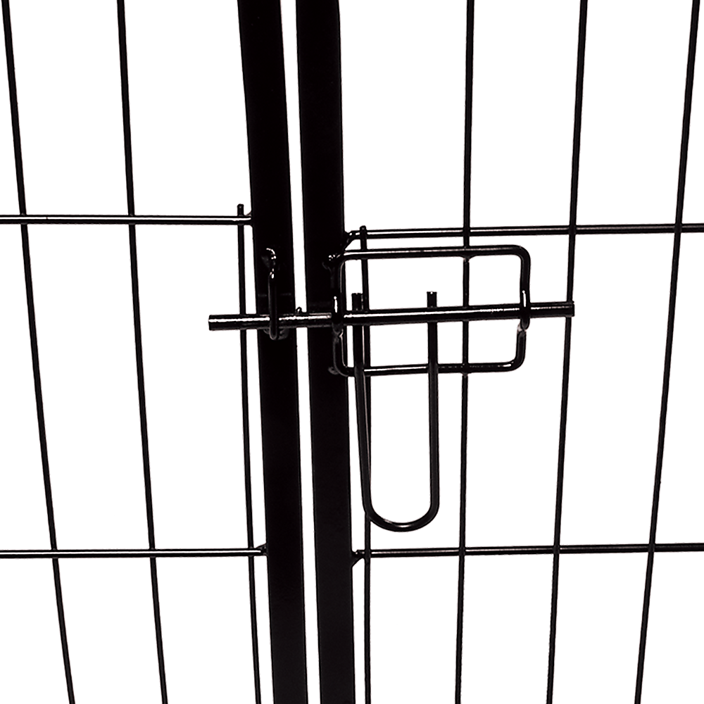 Dog Playpens & Gates: 8 Panel Heavy Duty Pet Dog Playpen Puppy Exercise Fence Enclosure Cage