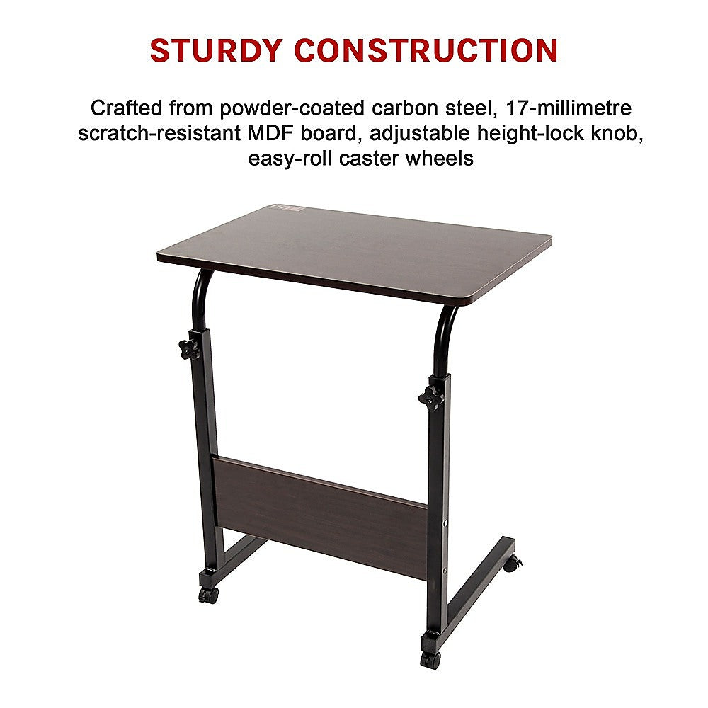 Storage Cabinets: Mobile Laptop Desk Bed Stand Computer Table Adjustable Notebook Bedside Table