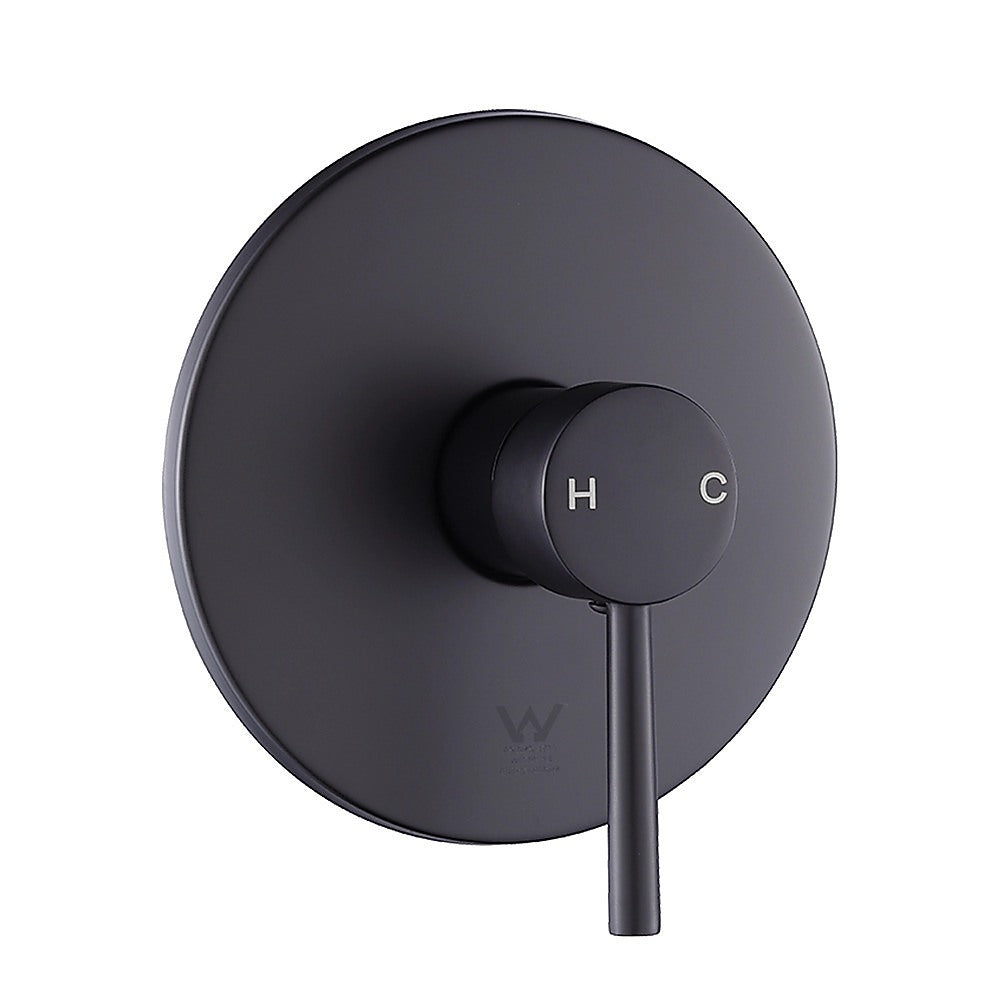 Tap & Sink Accessories: Shower Bath Mixer Tap Bathroom Electroplated Matte Black